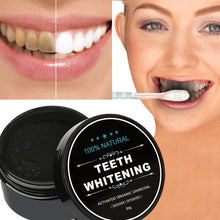 Load image into Gallery viewer, 30g Tooth Whitening Powder Activated Bamboo Charcoal Toothpaste  Tartar Stain Removal Natural Teeth Whitening Charcoal Powder